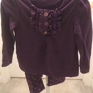 Baby Gap top and pants separates, size 4t